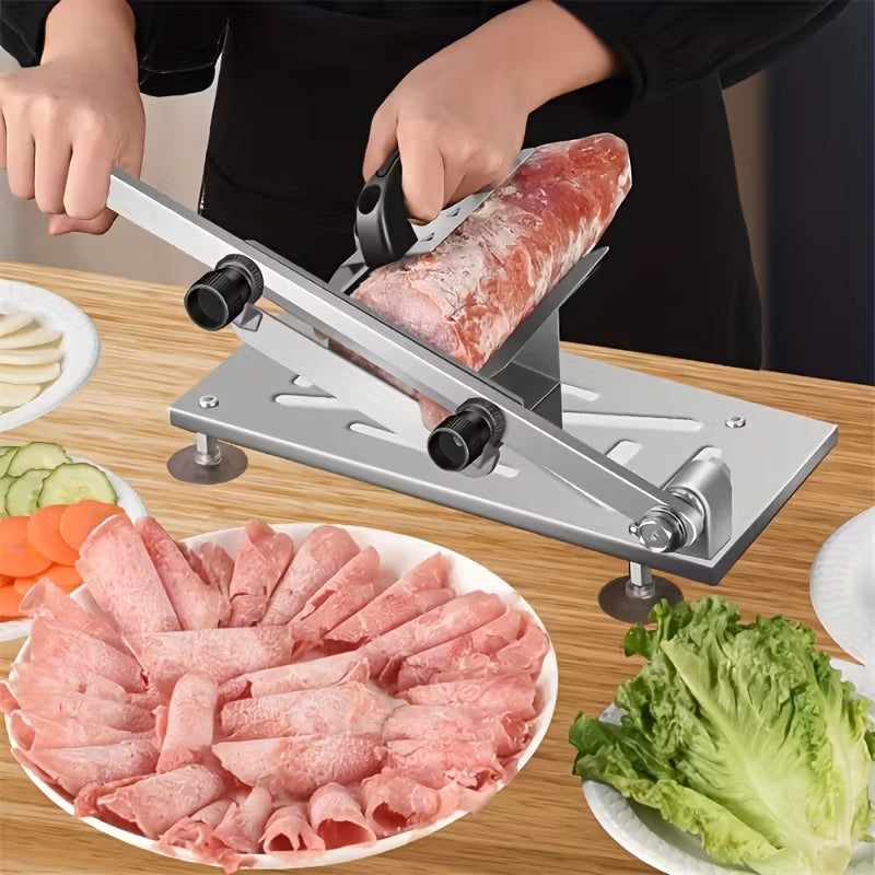 1pc Kitchen Cutting Tool, Meat, Fruit And Vegetable Slicer, Adjustable Thickness Kitchen Accessories