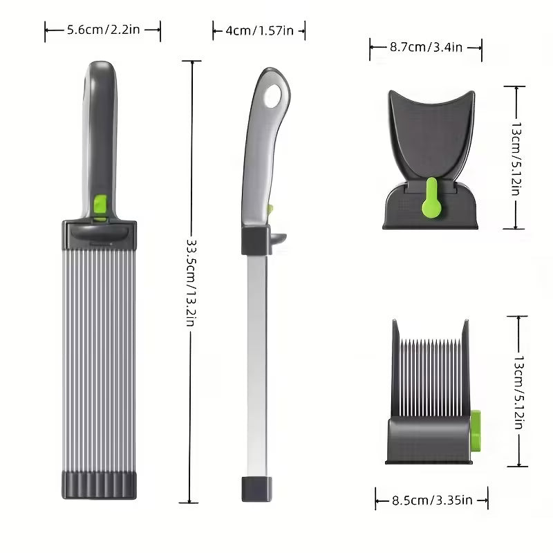 Manual Meat Slicer with Stainless Steel Blades - Efficiently Cuts Beef, Lamb, Fish into Thin Slices or Strips - Ergonomic Design for Easy Use in Kitchen, Kitchen Slicer|Ergonomic Kitchen Tool|Durable Kitchen Gadget