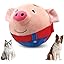 2026 Upgrade Active Moving Pet Plush Toy, Premium Interactive Squeaky Talking Moving Dog Ball Toy, Washable Cartoon Pig Plush Toy for Dogs Puppies to Keep Them Busy (#A3)