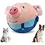 2026 Upgrade Active Moving Pet Plush Toy, Premium Interactive Squeaky Talking Moving Dog Ball Toy, Washable Cartoon Pig Plush Toy for Dogs Puppies to Keep Them Busy (#A3)