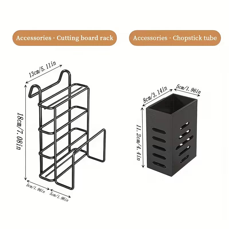 Double-layer Carbon Steel Large Dish Rack with Cutlery, Cup Holder And Drain Board, Space-saving And Durable And Rust-resistant, Suitable for Large Family Gatherings Such As Christmas, Halloween And Black Friday, The First Choice for Gifts