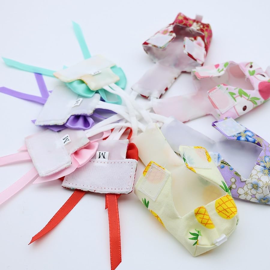 6pcs Bow Bird Diaper Set, Soft Reusable Flight Suit Clothing for Parrots Budgies Cockatiels — Cleaner Indoor Bonding & Training(XS)