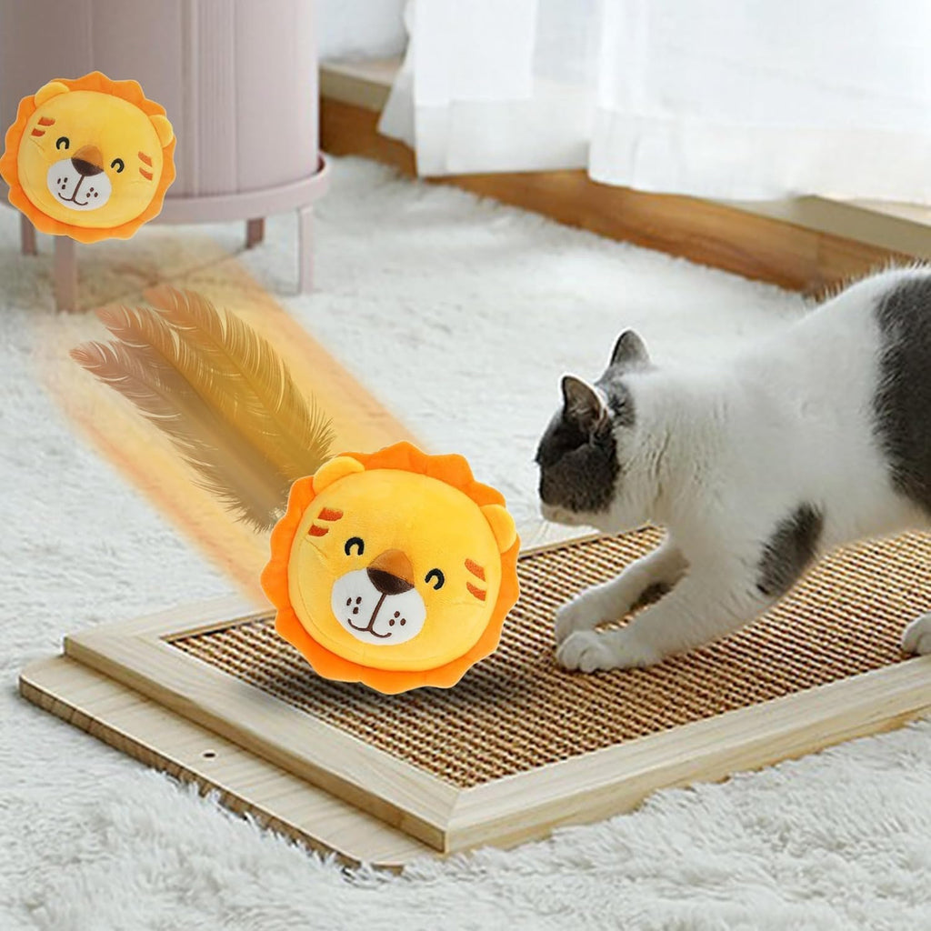 2026 Upgrade Active Moving Pet Plush Toy, Premium Interactive Squeaky Talking Moving Dog Ball Toy, Washable Cartoon Pig Plush Toy for Dogs Puppies to Keep Them Busy (#A3)